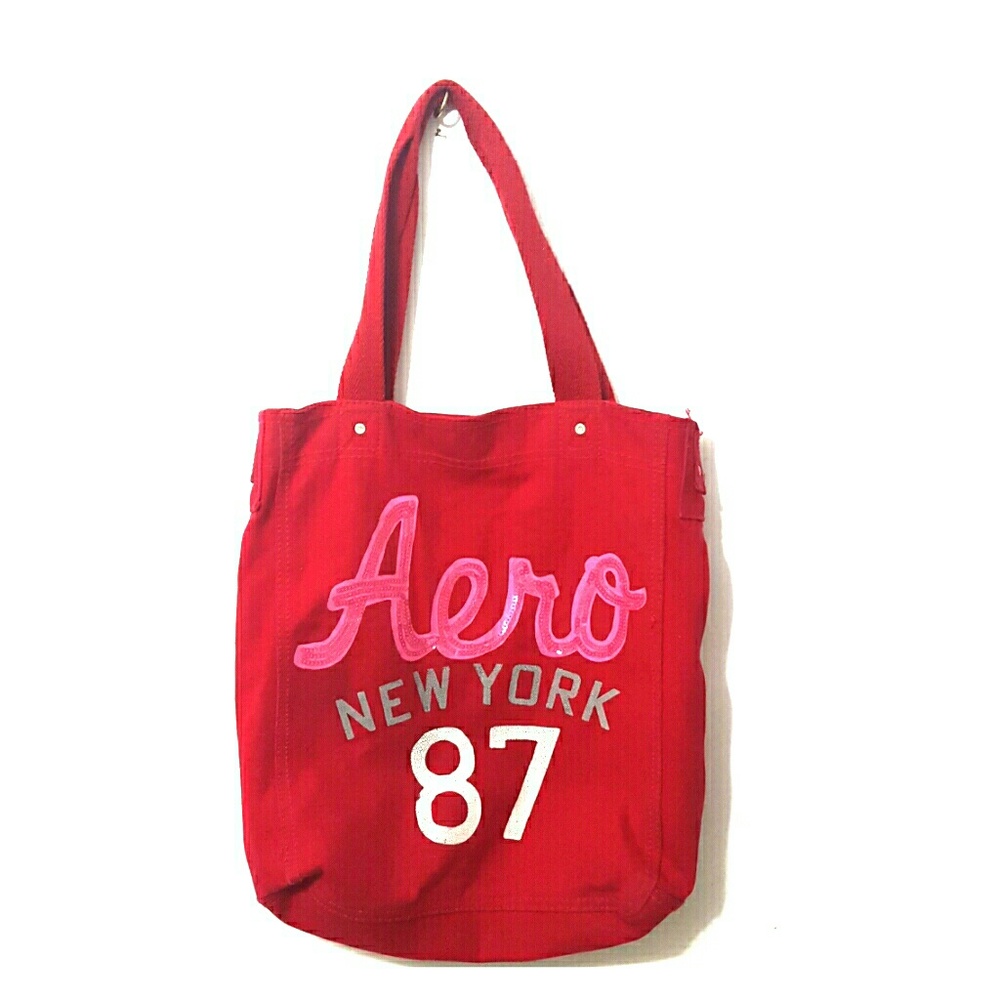 Aeropostal red New York bag